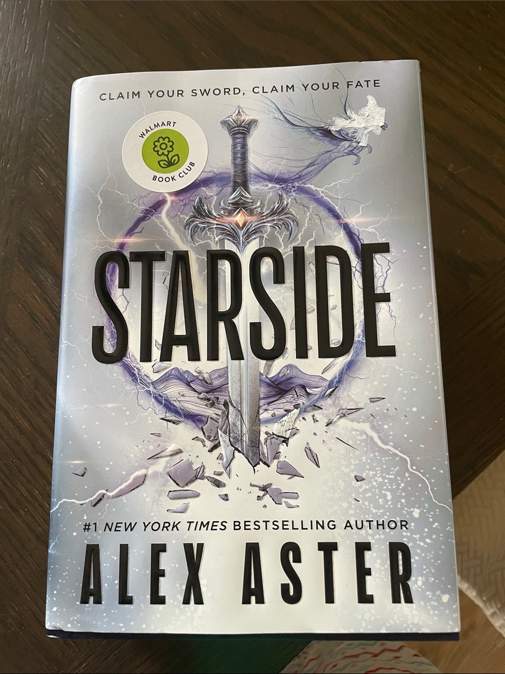 Starside by Alex Aster - Silver & Purple Hardcover